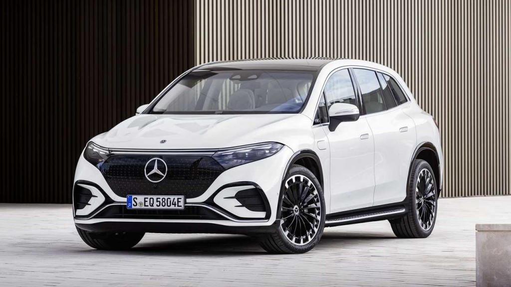 Mercedes-Benz представили электрический кроссовер EQS SUV